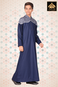 STTK99 | Designer Thobe Hoodie (Navy Blue & Blue)