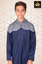 STTK99 | Designer Thobe Hoodie (Navy Blue & Blue)