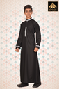STEK15 | Classic Thobe (Black & White)
