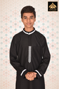 STEK15 | Classic Thobe (Black & White)