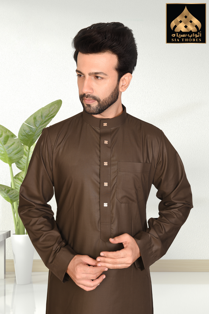 STDM16 | Classic Thobe (Dark Brown)