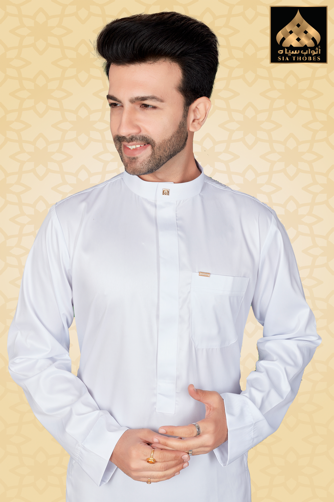 STDM19 | Classic Thobe (White)