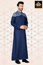 STTM99 | Designer Thobe Hoodie (Navy Blue & Blue)