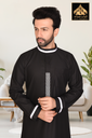 STEM15 | Classic Thobe (Black & White)