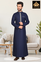 STEM18 | Classic Thobe (Navy Blue & White)