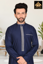 STEM18 | Classic Thobe (Navy Blue & White)