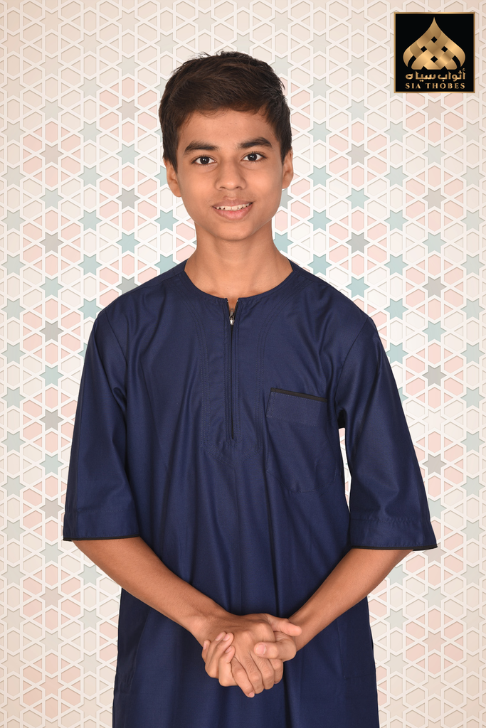 STHK02 | THobe H/S (Navy Blue & Blue)