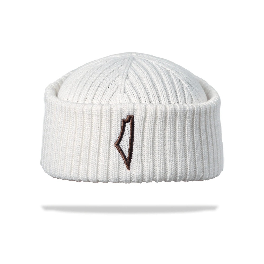 Palestine Beanie White
