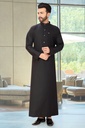 STMR-13	SIA Islamic Thobes for Men's Plain Regular ( Black )