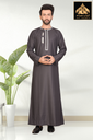 STOEM09 | Omani Thobe / Emb (Charcoal Grey)