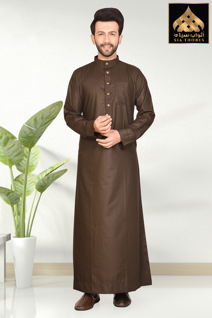 STDM16 | Classic Thobe (Dark Brown)