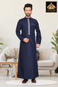 STEM18 | Classic Thobe (Navy Blue & White)