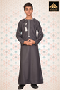 STOEK09 | Omani Thobe / Emb (Charcoal Grey)