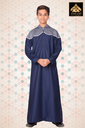 STTK99 | Designer Thobe Hoodie (Navy Blue & Blue)
