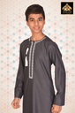 STOEK09 | Omani Thobe / Emb (Charcoal Grey)