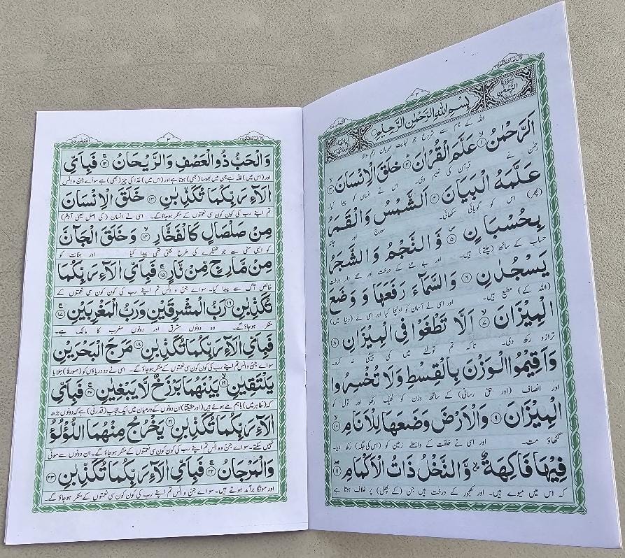 Surah Rahmaan (With Urdu Translation)